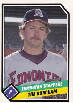 1989 CMC Edmonton Trappers #5 Tim Burcham  Front