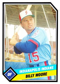 1989 CMC Indianapolis Indians #13 Billy Moore  Front