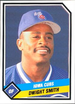 1989 CMC Iowa Cubs #22 Dwight Smith  Front