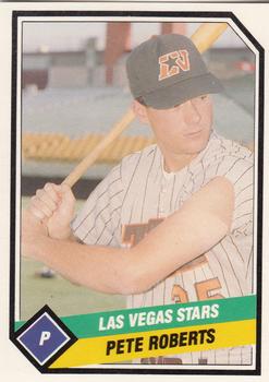 1989 CMC Las Vegas Stars #9 Pete Roberts  Front