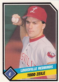 1989 CMC Louisville Redbirds #13 Todd Zeile  Front