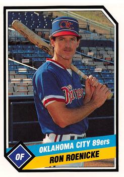1989 CMC Oklahoma City 89ers #16 Ron Roenicke  Front