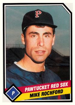 1989 CMC Pawtucket Red Sox #6 Mike Rochford  Front