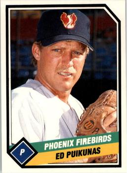 1989 CMC Phoenix Firebirds #2 Ed Puikunas  Front
