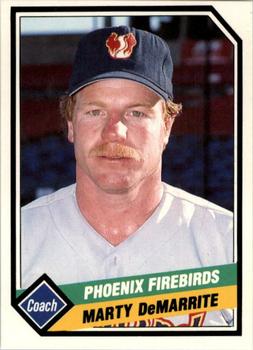 1989 CMC Phoenix Firebirds #7 Marty DeMarrite Front