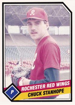1989 CMC Rochester Red Wings #2 Chuck Stanhope  Front