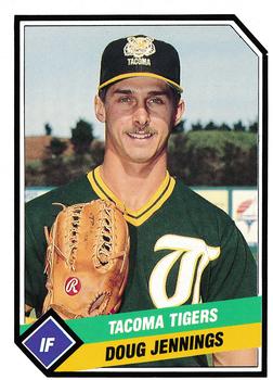 1989 CMC Tacoma Tigers #19 Doug Jennings  Front