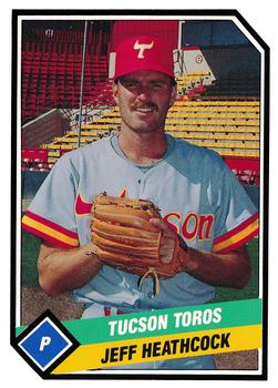 1989 CMC Tucson Toros #7 Jeff Heathcock  Front