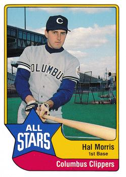 1989 CMC Triple A All-Stars #17 Hal Morris Front