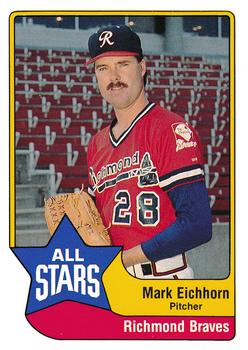 1989 CMC Triple A All-Stars #26 Mark Eichhorn Front