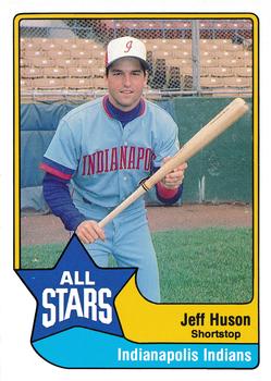 1989 CMC Triple A All-Stars #4 Jeff Huson Front