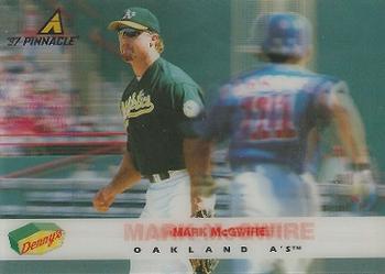 1997 Pinnacle Denny's Holograms #10 Mark McGwire Front