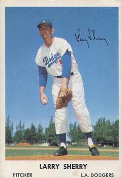 1961 Bell Brand Los Angeles Dodgers #NNO Larry Sherry Front