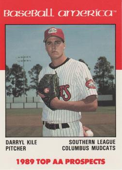 1989 Best Baseball America AA Prospects #AA12 Darryl Kile  Front