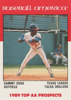 1989 Best Baseball America AA Prospects #AA29 Sammy Sosa  Front