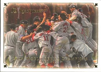 2007 Upper Deck Masterpieces #86 2004 Boston Red Sox Front