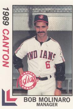1989 Best Canton-Akron Indians #17 Bob Molinaro Front