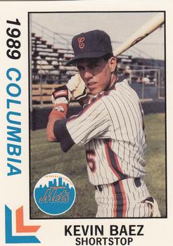 1989 Best Columbia Mets #12 Kevin Baez  Front