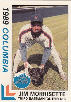 1989 Best Columbia Mets #15 Jim Morrisette  Front