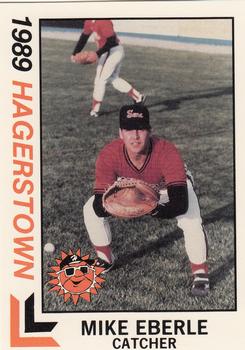 1989 Best Hagerstown Suns #12 Mike Eberle  Front