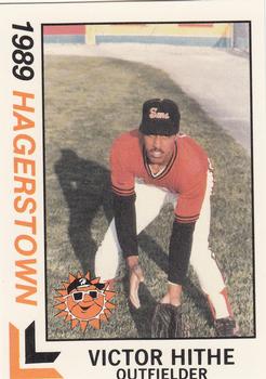 1989 Best Hagerstown Suns #5 Victor Hithe  Front