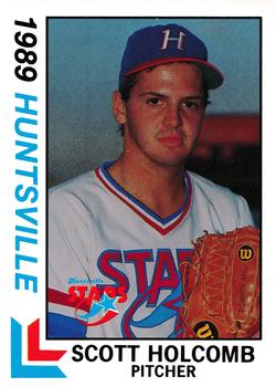 1989 Best Huntsville Stars #16 Scott Holcomb  Front