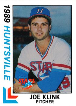 1989 Best Huntsville Stars #27 Joe Klink  Front