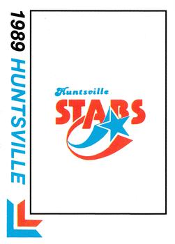 1989 Best Huntsville Stars #29 Team logo / Checklist  Front