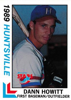 1989 Best Huntsville Stars #7 Dann Howitt  Front