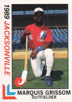 1989 Best Jacksonville Expos #1 Marquis Grissom  Front