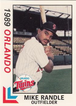 1989 Best Orlando Twins #21 Mike Randle  Front