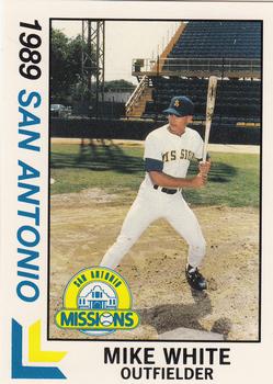1989 Best San Antonio Missions #1 Mike White  Front