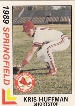 1989 Best Springfield Cardinals #9 Kris Huffman  Front
