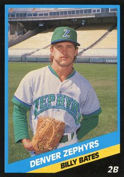 1988 CMC Denver Zephyrs #17 Billy Bates Front