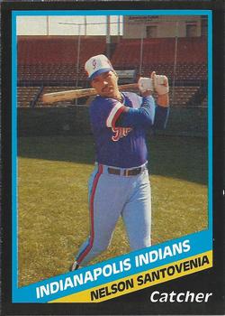 1988 CMC Indianapolis Indians #18 Nelson Santovenia Front