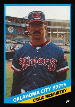 1988 CMC Oklahoma City 89ers #4 Craig McMurtry Front