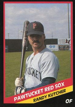 1988 CMC Pawtucket Red Sox #11 Randy Kutcher Front