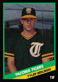 1988 CMC Tacoma Tigers #12 Tyler Brilinski Front