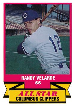 1988 CMC Triple A All-Stars #20 Randy Velarde Front