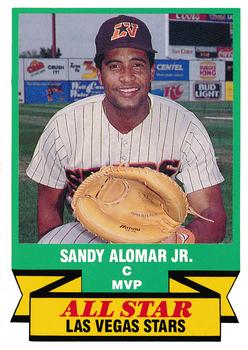 1988 CMC Triple A All-Stars #31 Sandy Alomar Jr. Front