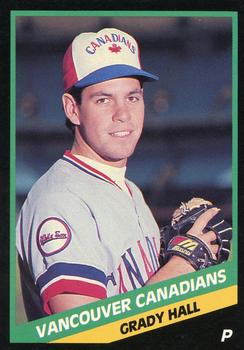 1988 CMC Vancouver Canadians #8 Grady Hall Front