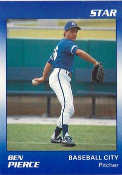 1990 Star Baseball City Royals #20 Ben Pierce Front