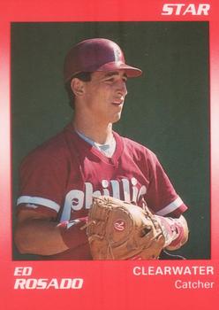 1990 Star Clearwater Phillies #19 Ed Rosado Front