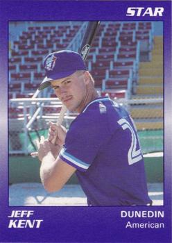 1990 Star Florida State League All-Stars #33 Jeff Kent Front