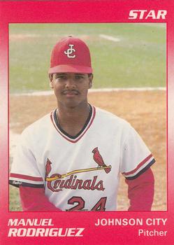 1990 Star Johnson City Cardinals #22 Manuel Rodriguez Front