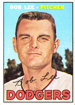 1967 Topps #313 Bob Lee Front