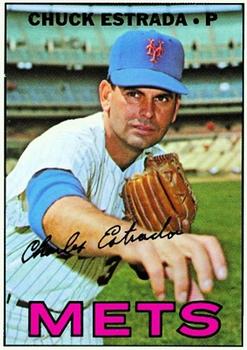 1967 Topps #537 Chuck Estrada Front