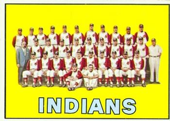 1967 Topps #544 Cleveland Indians Front