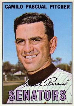 1967 Topps #71 Camilo Pascual Front