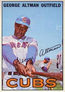 1967 Topps #87 George Altman Front